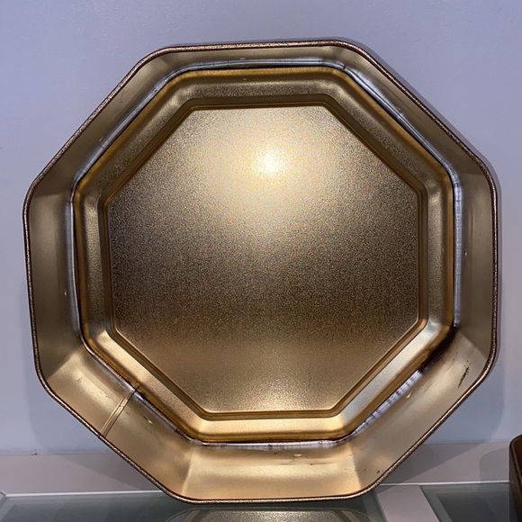 Vintage Tin,Octagon w/ Portrait of Victorian Boy & Girl,C. Bremont,George Romney - Picture 8 of 10